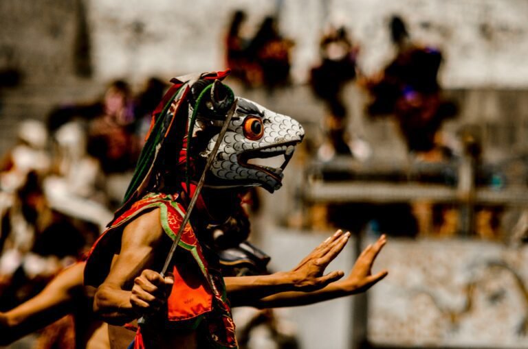 Mask Dance of Bhutan called Chamm